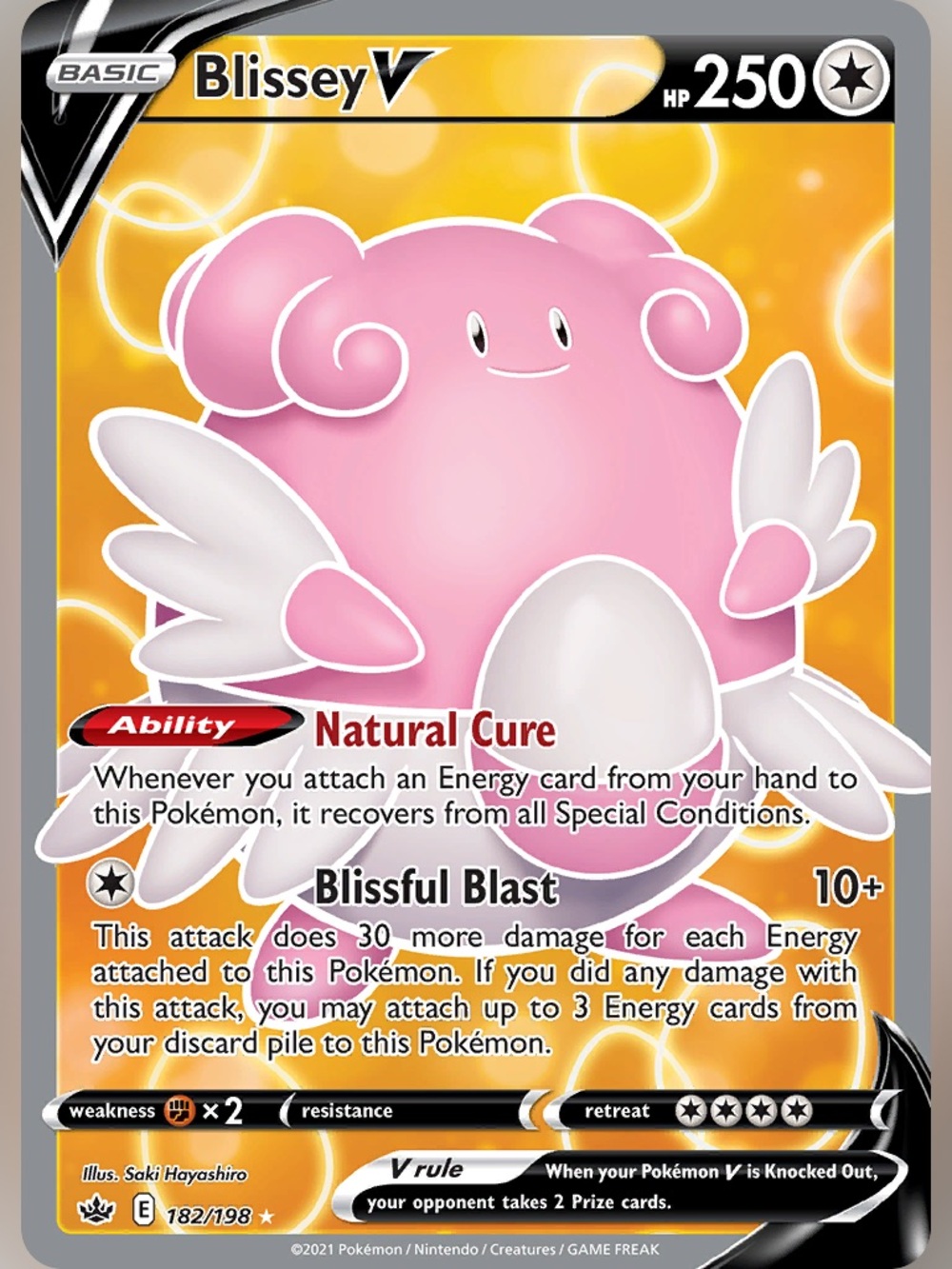 Blissey 182/198 V